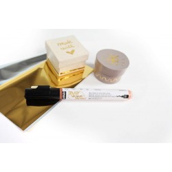 Pebeo Gedeo, Mirror Effect Kit, 1.2 mm Gilding Paste Marker + 2 Mirror Effect Sheets